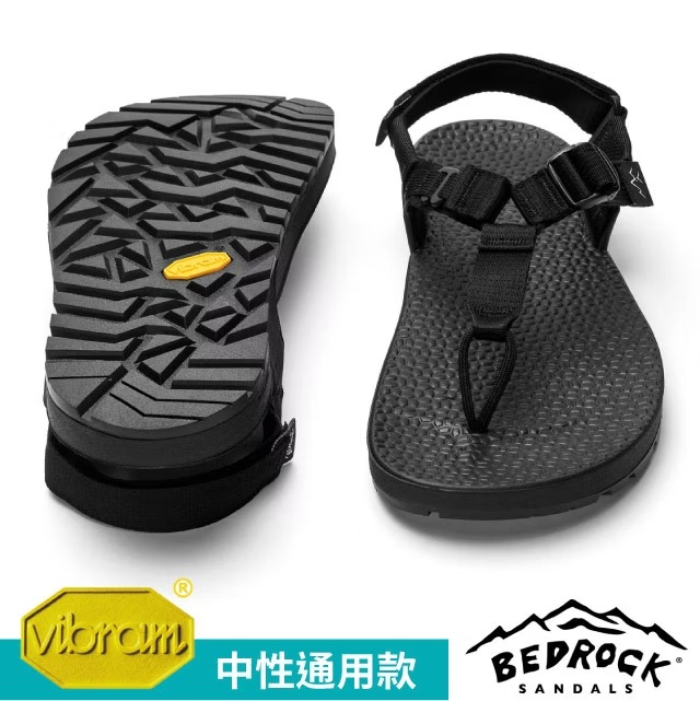 【BEDROCK】男女 Cairn Evo 3D 越野戶外運動涼鞋.水陸兩棲涼拖鞋.溯溪鞋.海灘鞋/中性款/黑色✿30E010